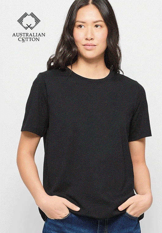 Relaxed fit Straight hem line Light weight