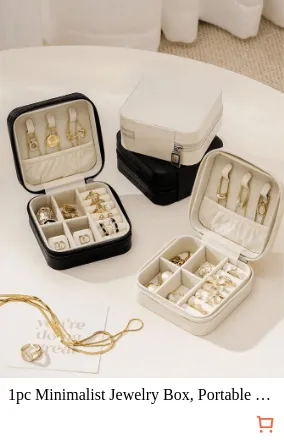 1pc Minimalist Jewelry Box...