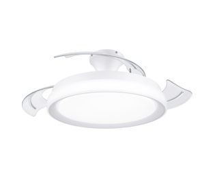 Philips LED Bliss Ventilatore da soffitto 28 W, 35 W (Ø x A) 510 mm x 418 ...