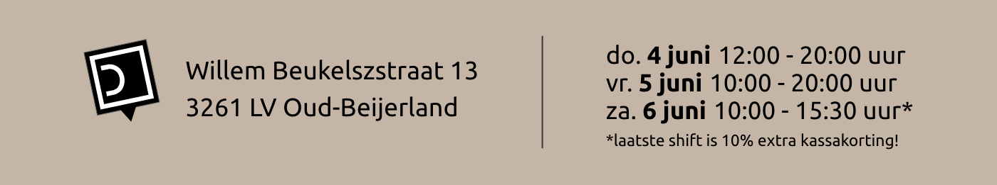 MAGAZIJNSALE: heb jij je kaartje al bemachtigd?!