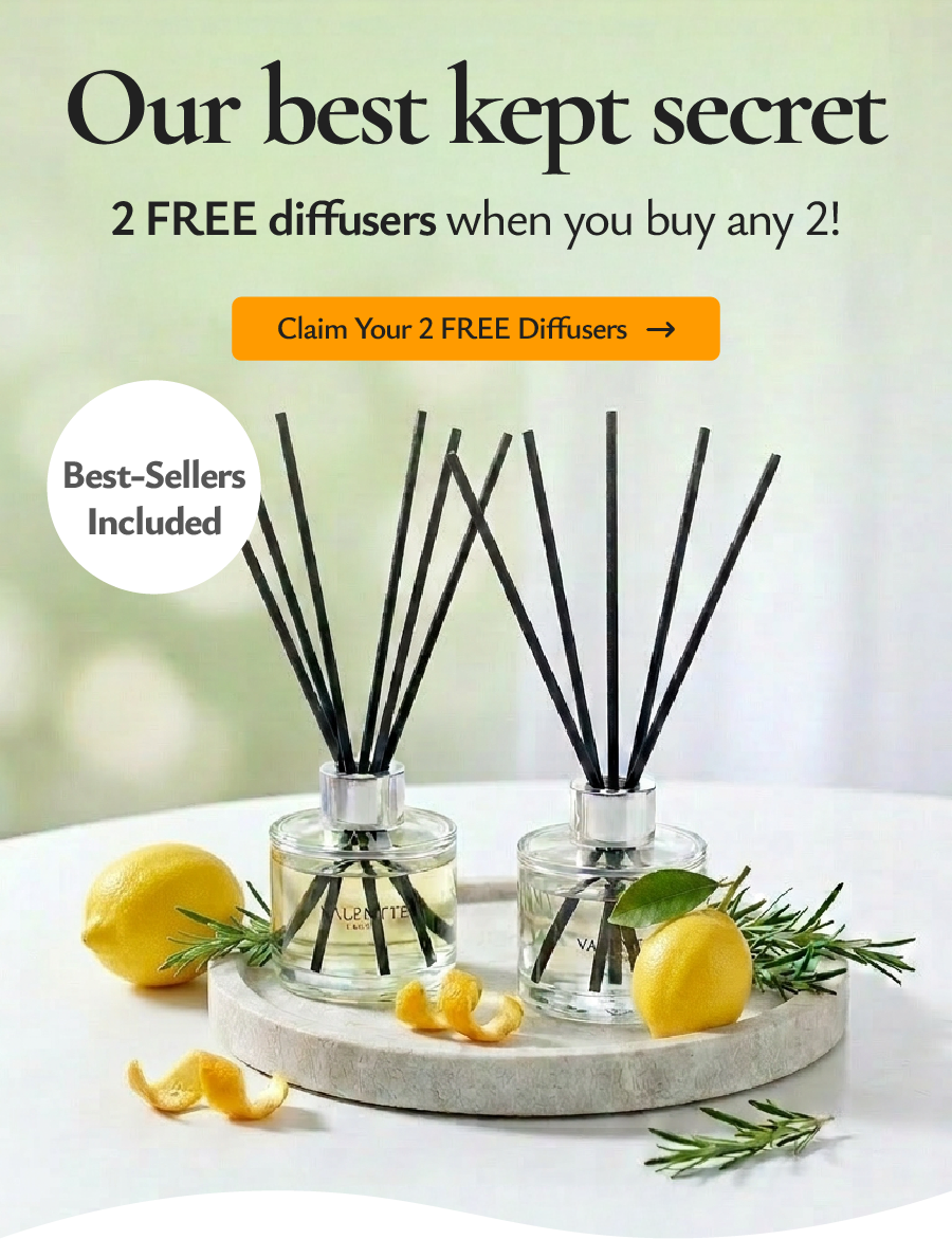 Summer’s best kept secret: 2 FREE best-selling diffusers when you buy any 2.