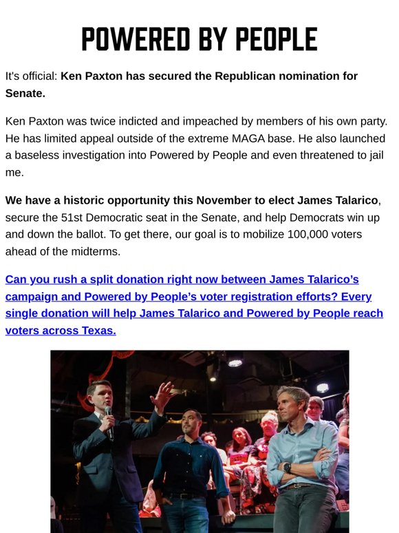 It’s official: Ken Paxton is the Republican nominee for the U.S. Senate