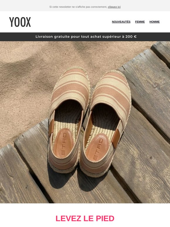 Levez le pied avec nos sandales et espadrilles