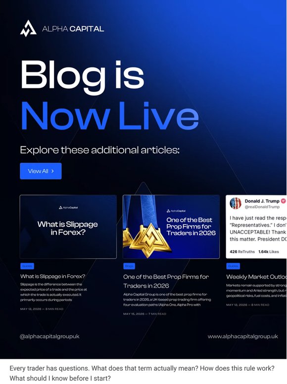 The Alpha Capital blog is live