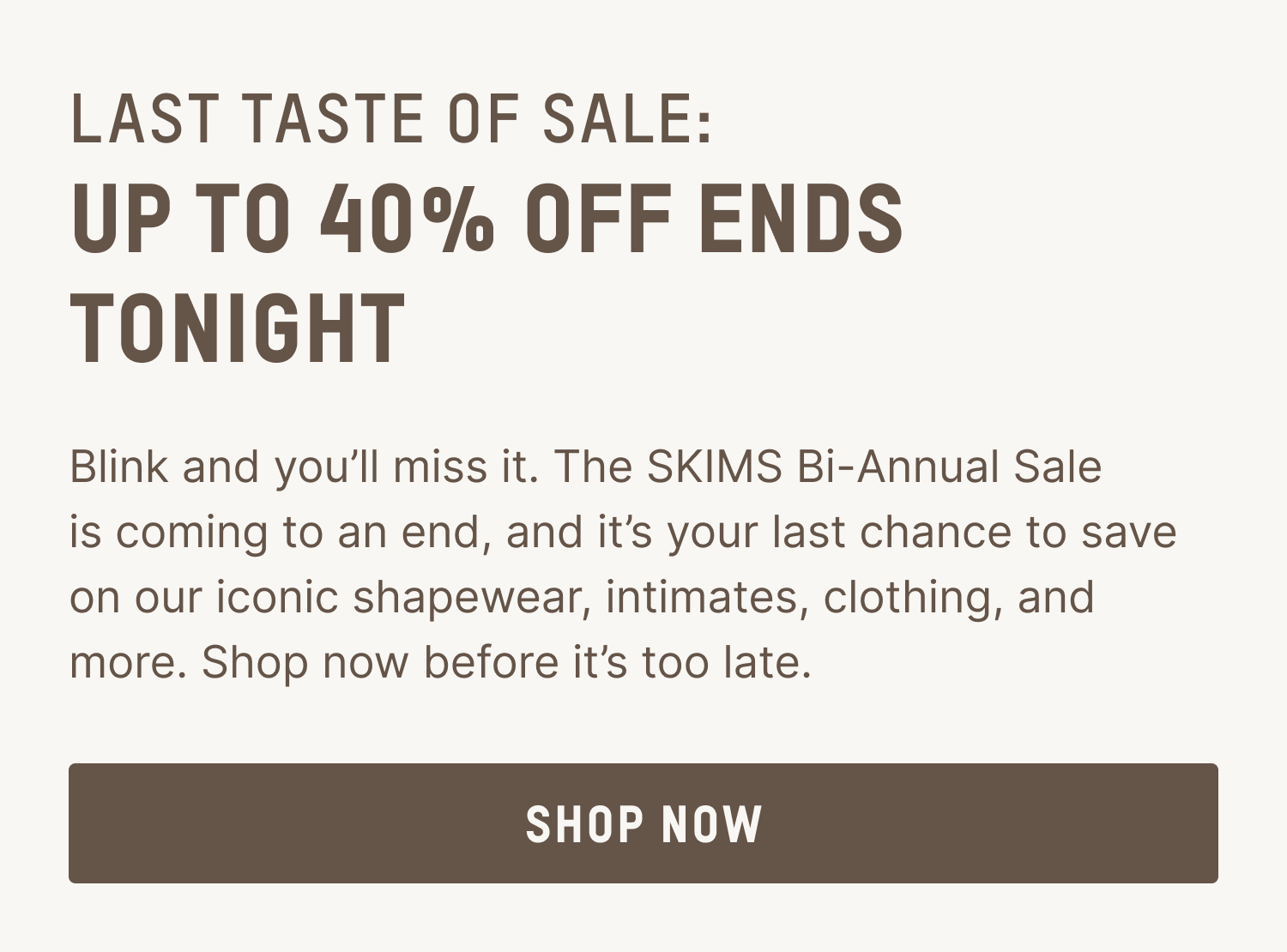 SHOP NOW