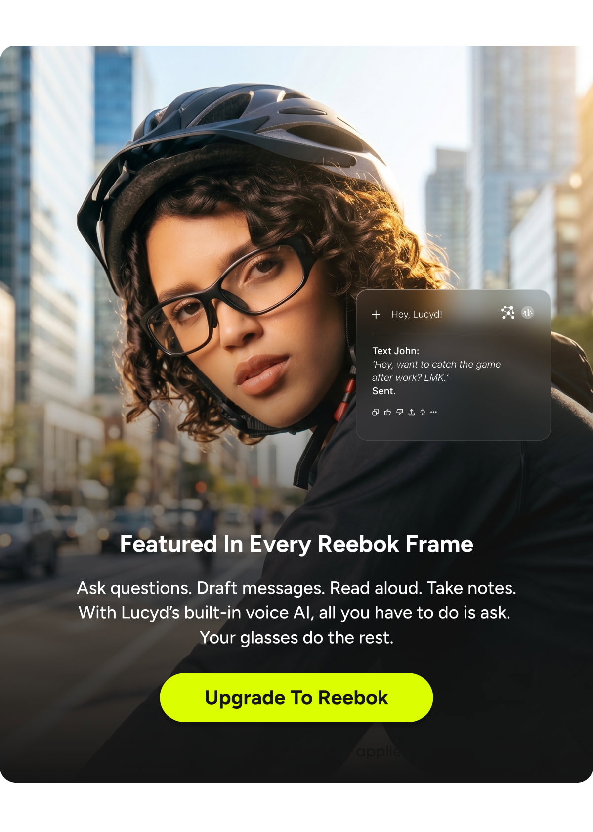Featured In Every Reebok Frame