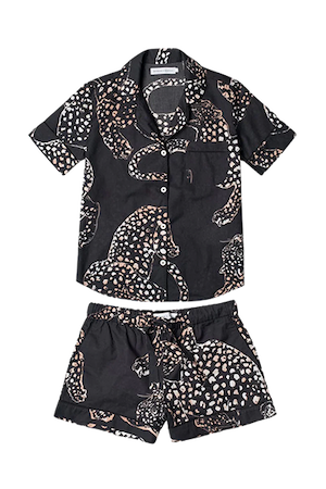 Short Sleeve Pyjama Set The Jag Navy