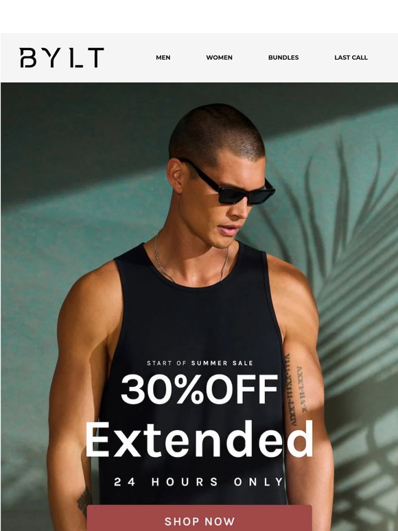 🚨 FINAL 5 HOURS, 30% OFF 🚨