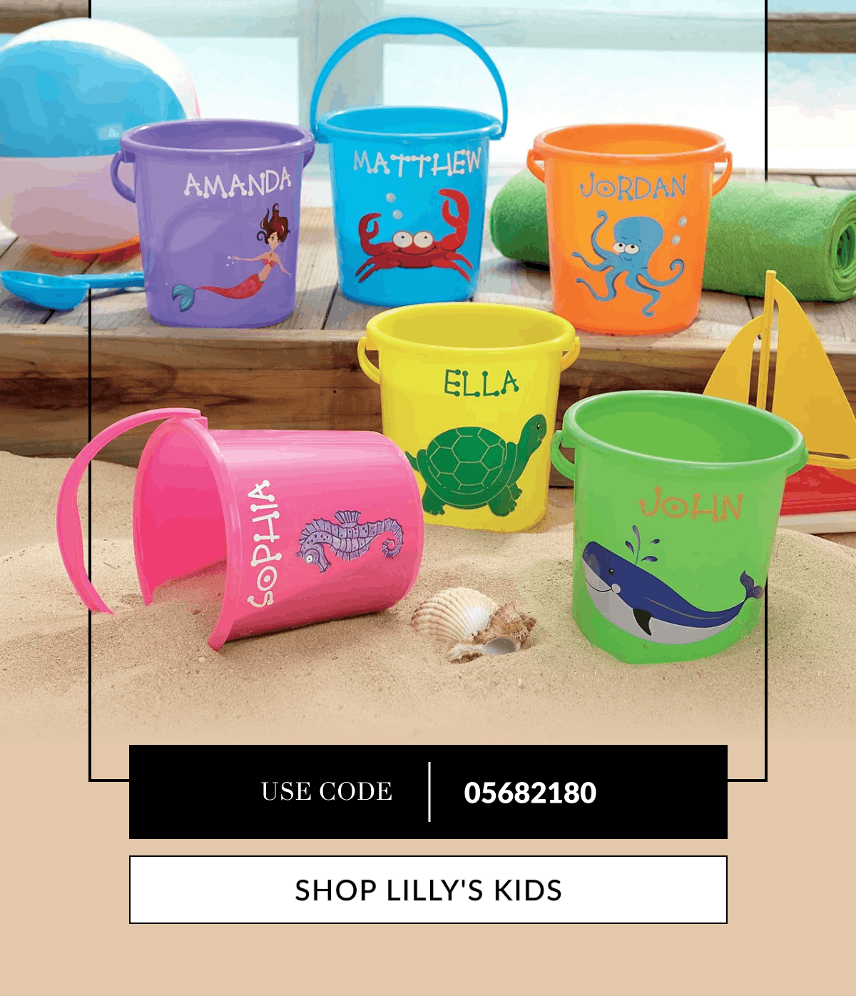 Use Code: 05682180 [Click here to Shop Lilly's Kids]