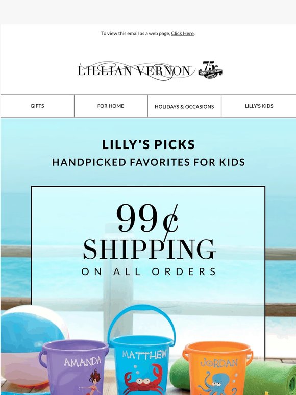 99¢ Shipping on Any Order 🎉 Lilly’s Picks Are In