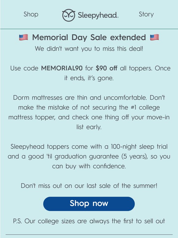 Missed It Over the Weekend? We Extended It! 🇺🇸