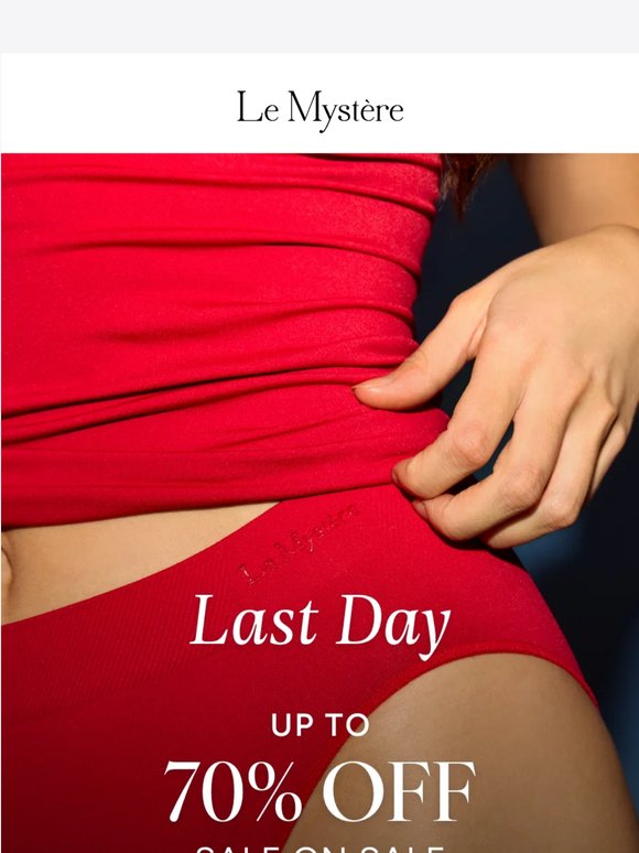 Ends Tonight: Up to 70% Off Sale on Sale
