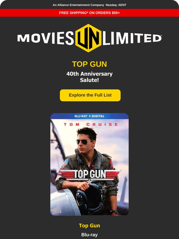 Saluting 40 Years of Top Gun!
