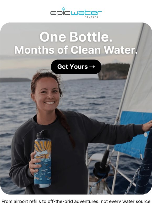 💧Travel Smarter, Bring Your Water Filter