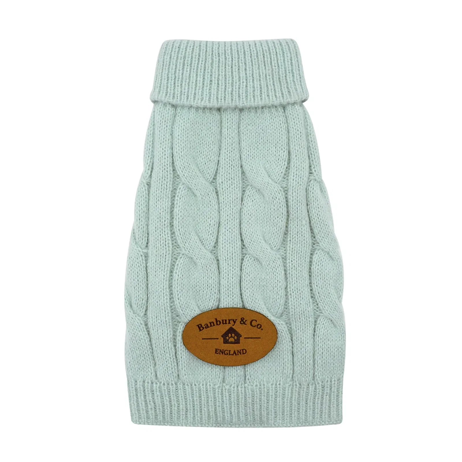 Image of Seafoam Knit Dog Jumper
