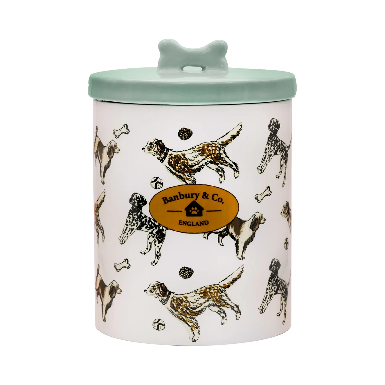 Image of Ceramic Pet Treat Jar