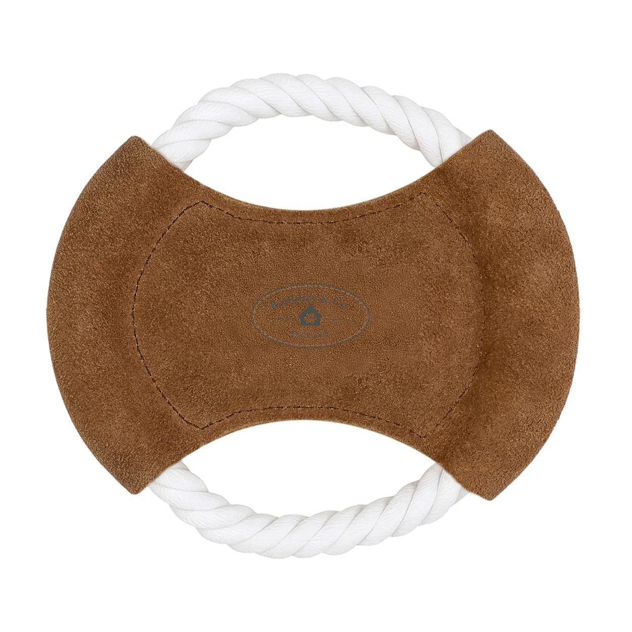 Image of Suede and Rope Frisbee