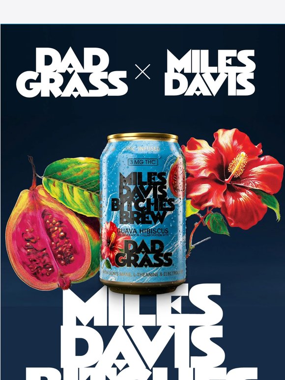 Miles Davis x Dad Grass: Bitches Brew in a can