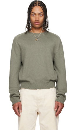 Gray True Roundneck Sweater