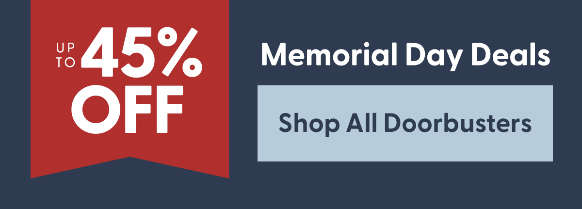 Shop Memorial Day Doorbusters