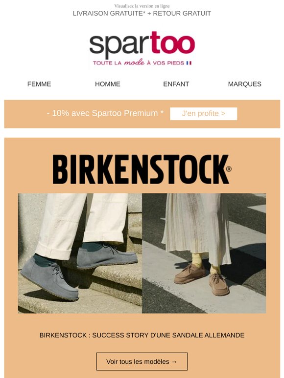 A vos shoes ! ❤️ Livraison gratuite sur BIRKENSTOCK, Only, Unisa, No Name, Veja, Tommy Jeans, Deeluxe et Karl Lagerfeld