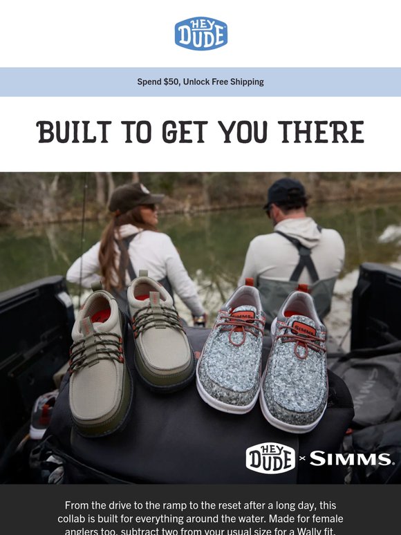 NEW DROP: Simms x HEYDUDE