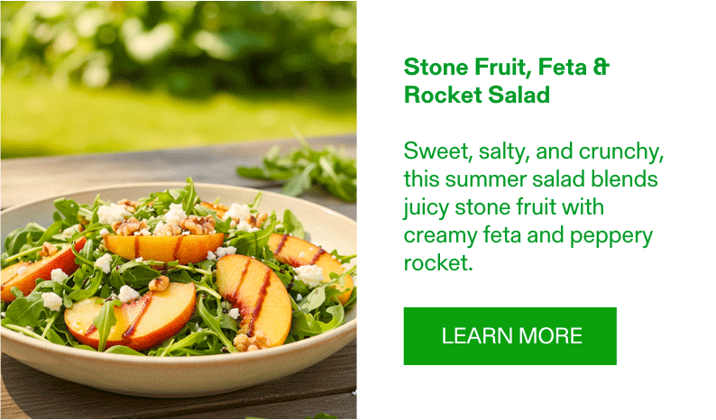 Stone Fruit, Feta & Rocket Salad