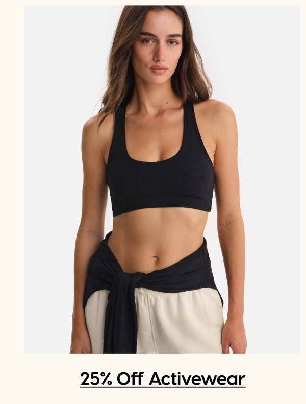 25% Off Activewear