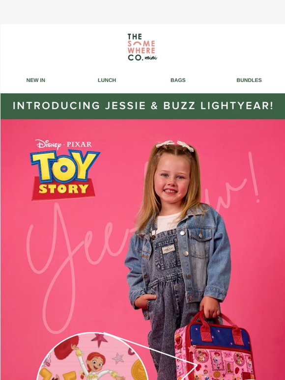 NOW LIVE: Buzz Lightyear & Jessie!