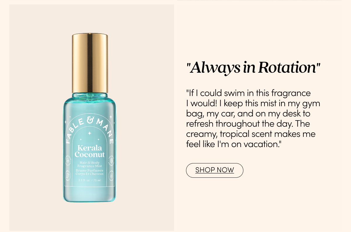 Kerala Coconut Hair & Body Fragrance Mist