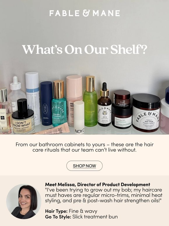 What's on our shelf (and why we won't share)