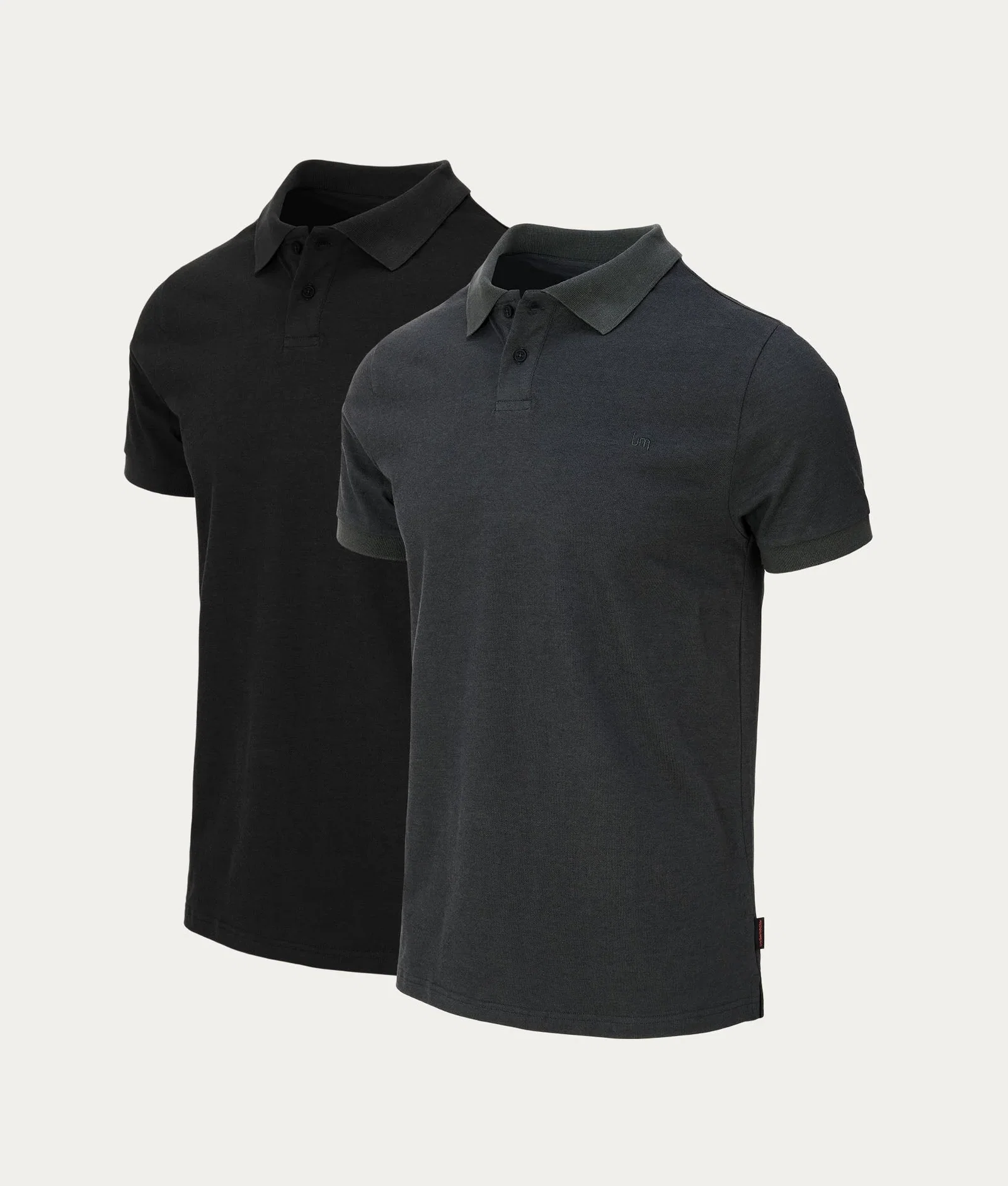 Image of Polo Grijs en Zwart (2-pack)