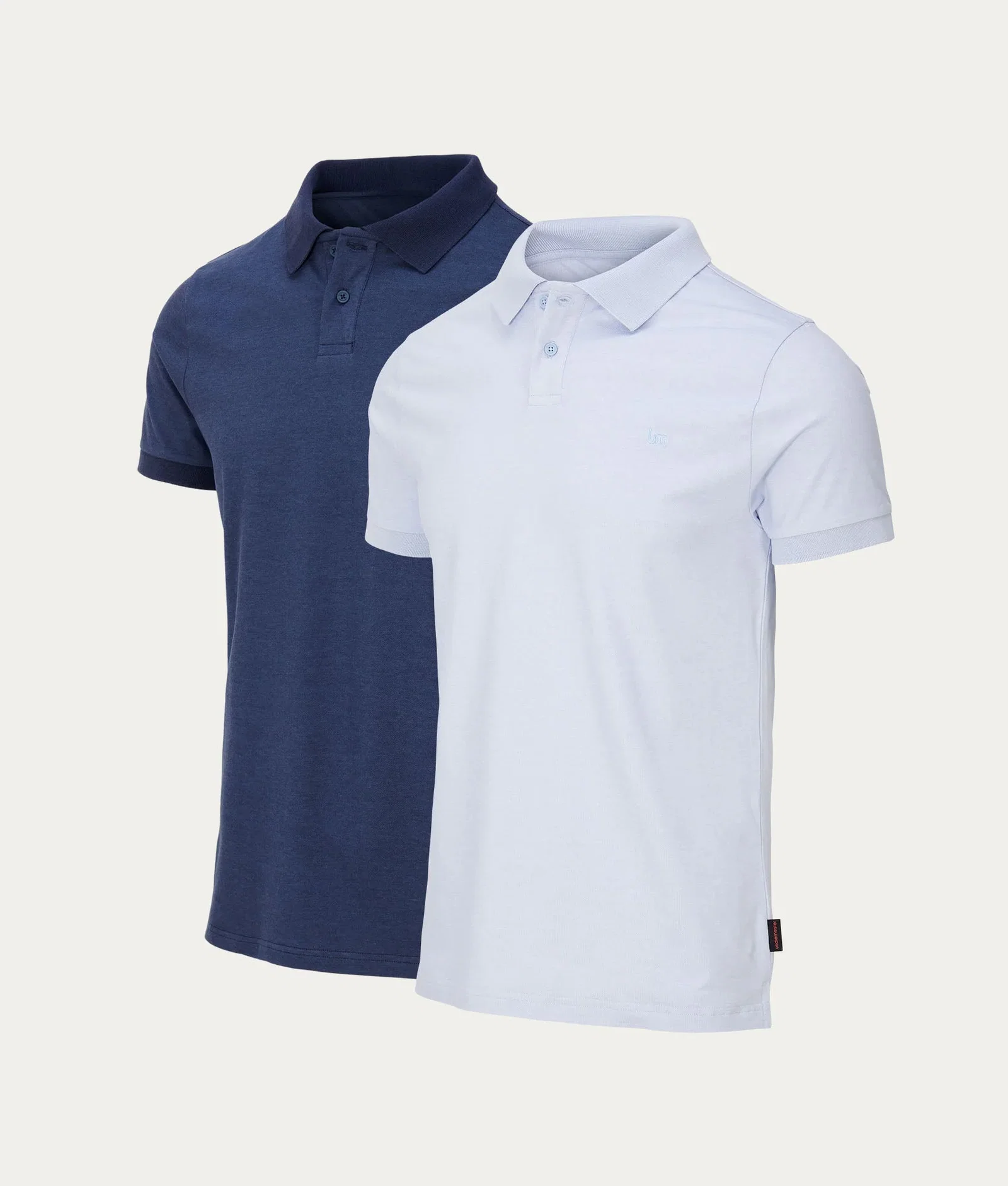 Image of Polo Donkerblauw en Lichtblauw (2-pack)