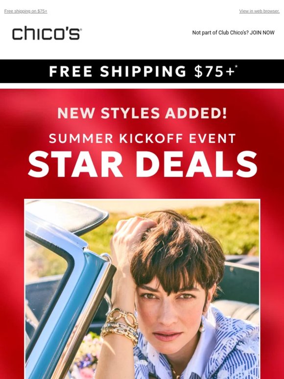NEW STYLES ADDED! 50% off sale