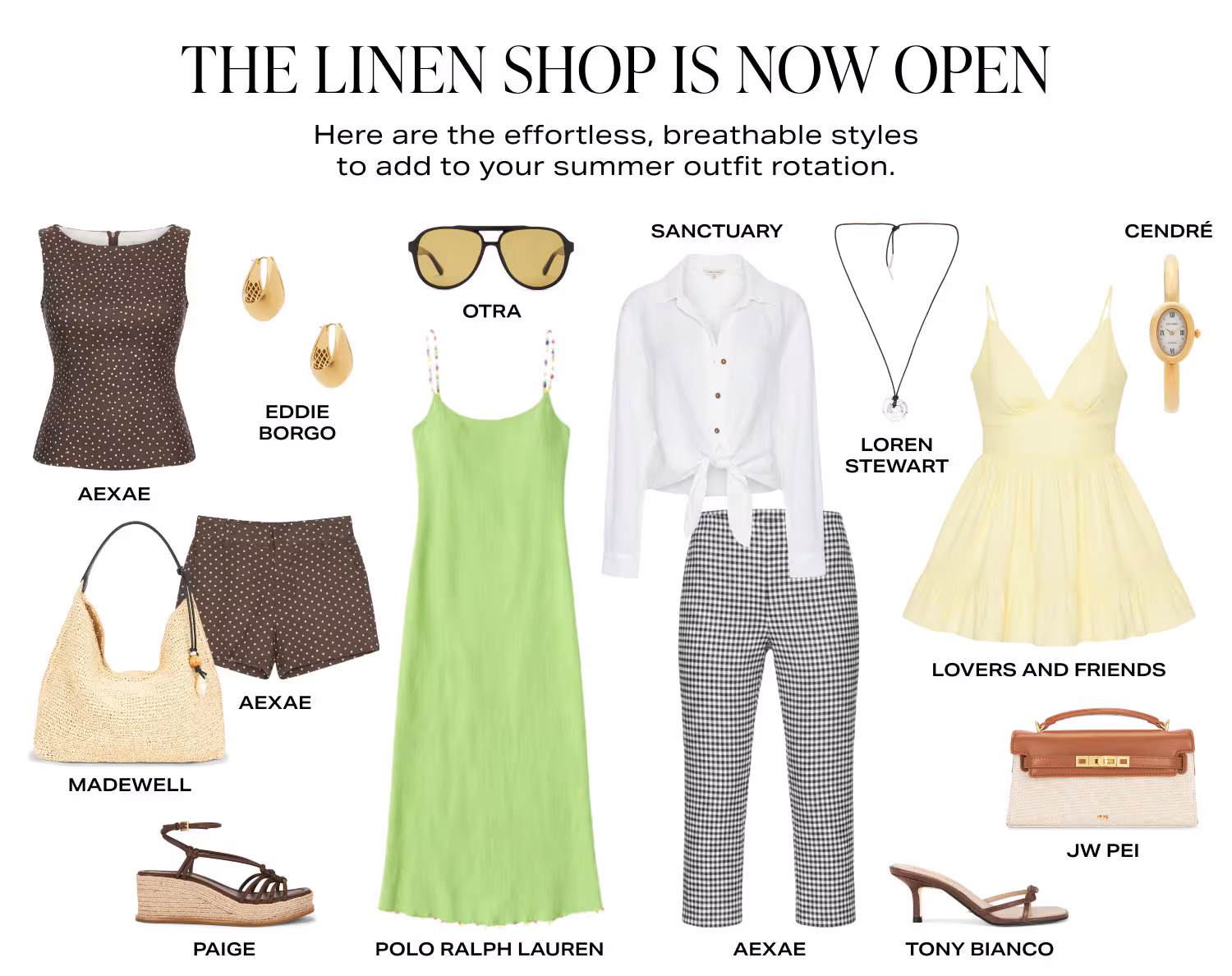 The Linen Shop Is Now Open. Shop Now.