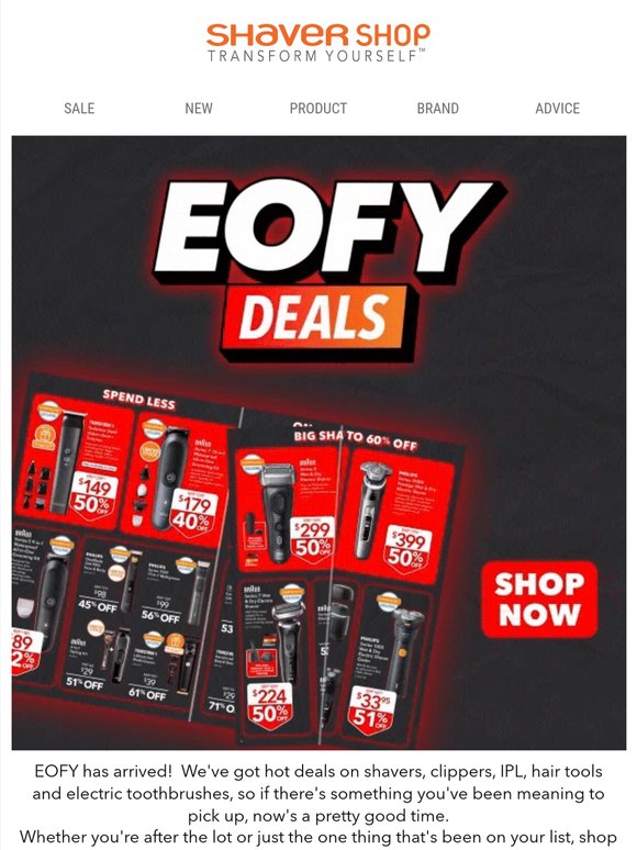 EOFY Sale Is Here! Don't Miss Out! 🎉