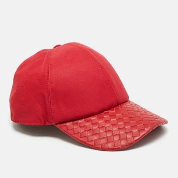 Red Cotton & Leather Intreccia