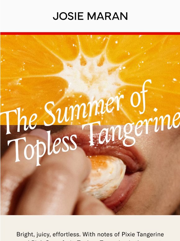 Take Your Top Off...