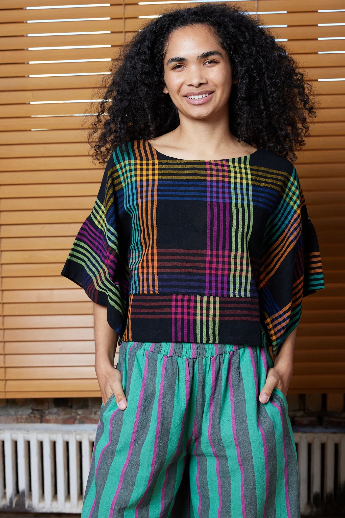 Image of MIRA TOP | FIREFLY CHEX