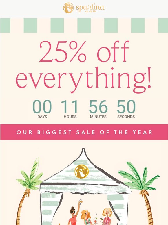 CLOSING TIL NEXT YEAR: Cabana Sale