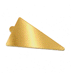 Image of O'Creme Gold Triangle Mini Board 
