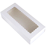 Image of O'Creme White Cookie Box with Window