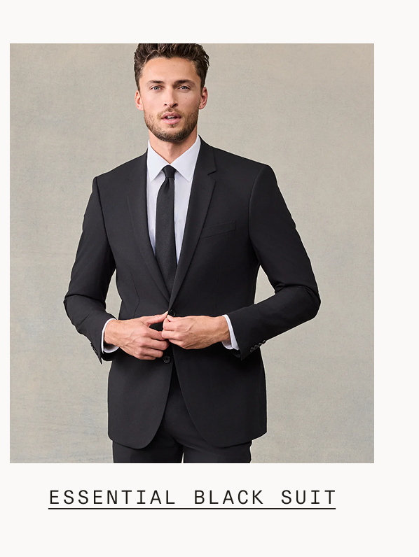 Essential Black Suit