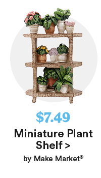 Miniature Plant Shelf