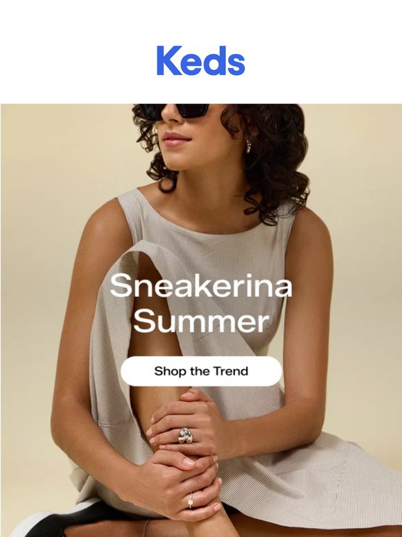 Summer trend alert: Sneakerinas.