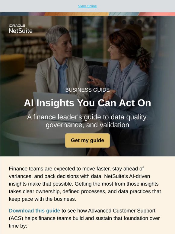 AI Insights You Can Act On