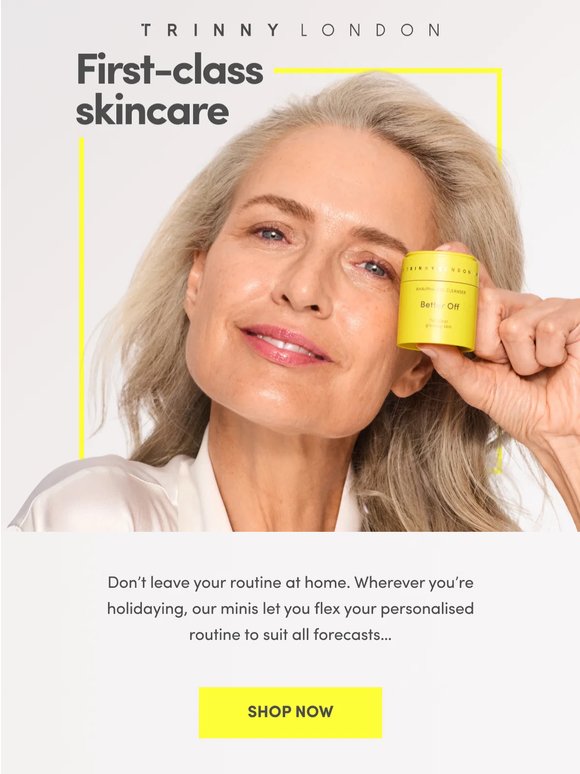 Have you packed your skincare yet?