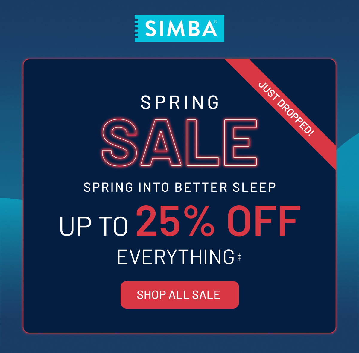 Spring Sale Now Live Up to 25% off