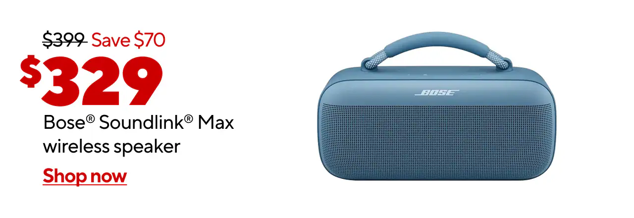 $70 Off Bose Soundlink Max