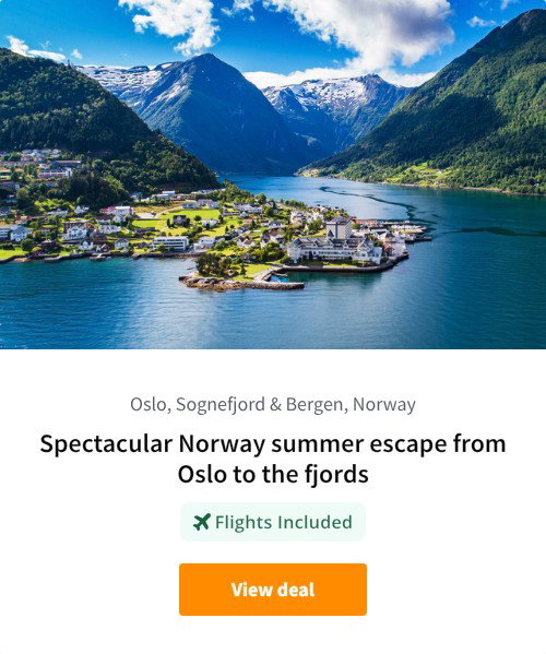 Spectacular Norway summer escape from Oslo to the fjords